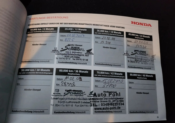 Honda Civic cena 15999 przebieg: 209000, rok produkcji 2006 z Jaworzno małe 301